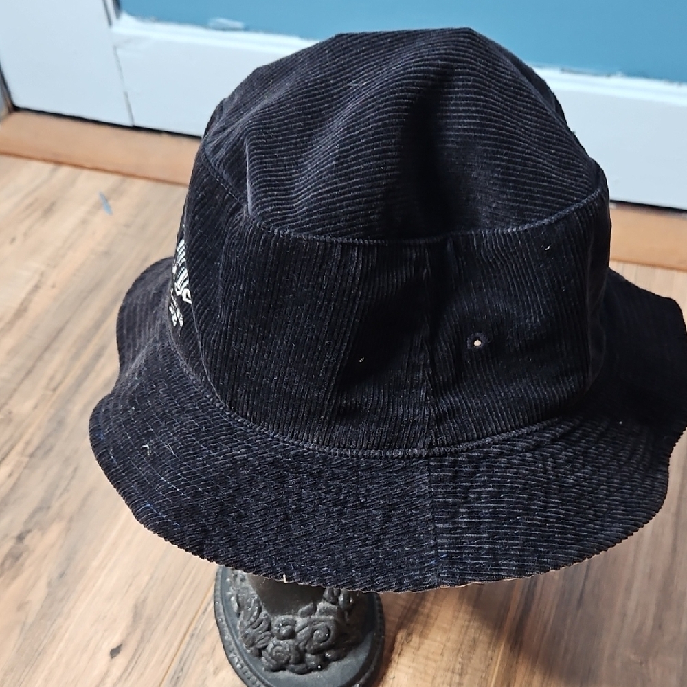 Tommy Hilfiger Vintage Black Corduroy Bucket Hat - Picture 3 of 7